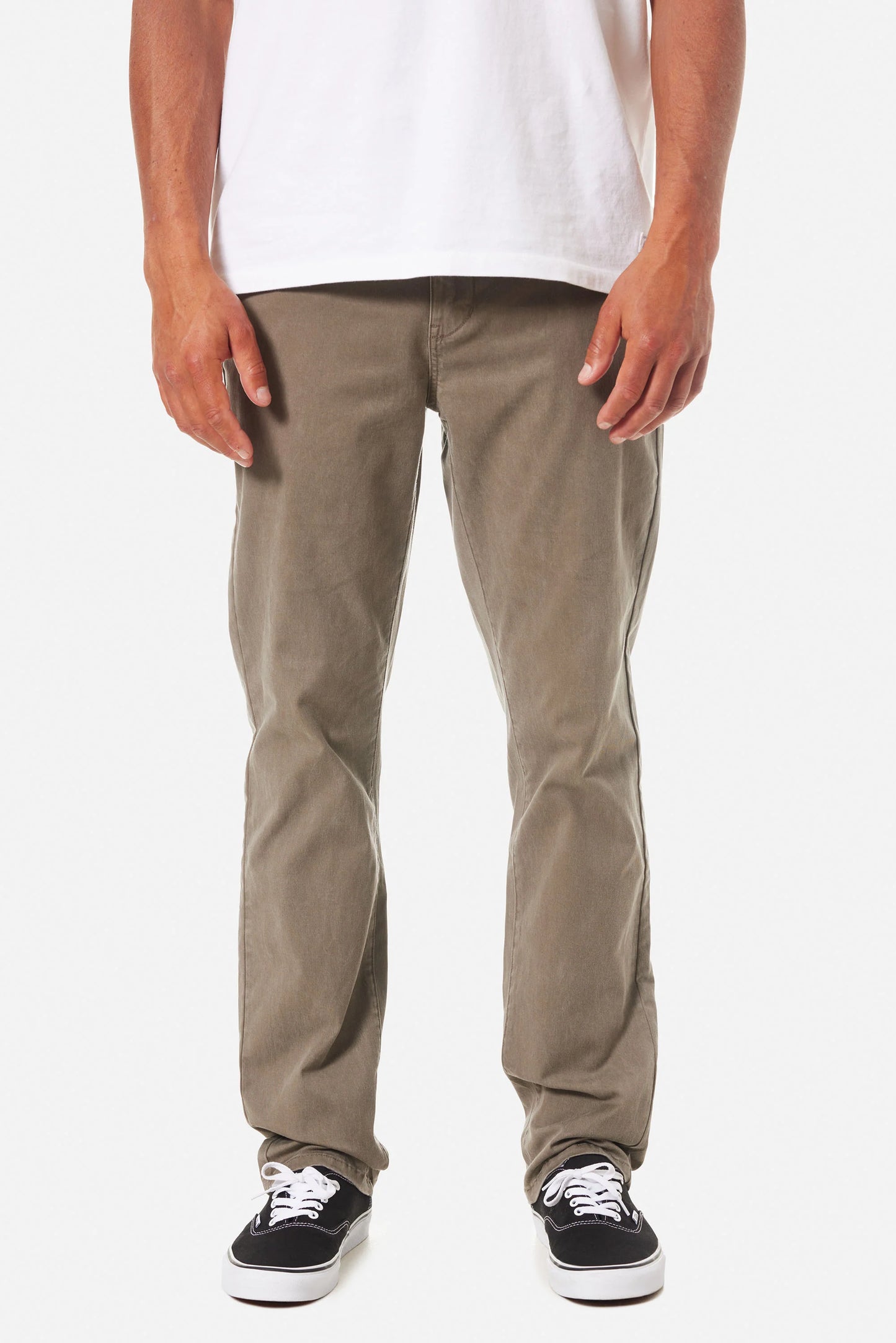 Men's stretch chinos with 32" inseam