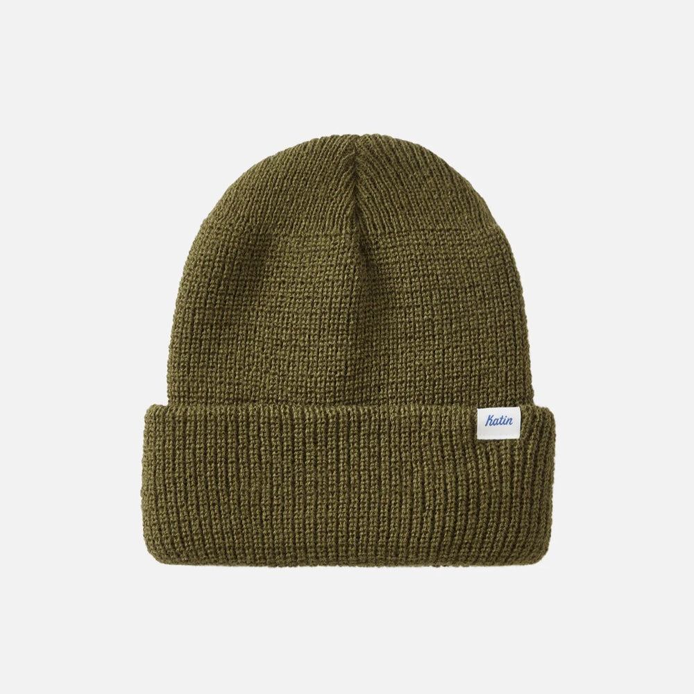 The Katin Edwin Beanie in Olive Drab