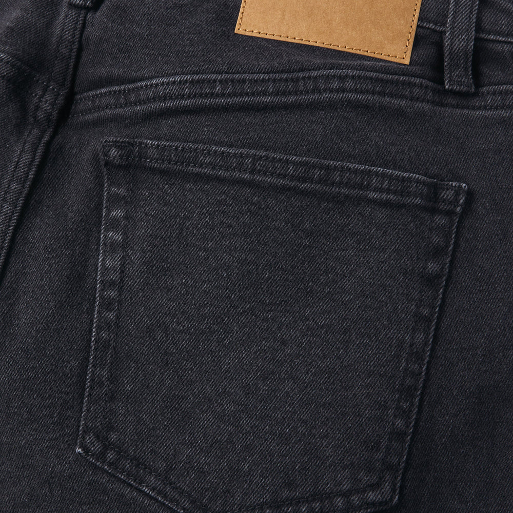 
                      
                        Back design detail on the Washed Black George 64 Relaxed Men's Jeans by Katin
                      
                    