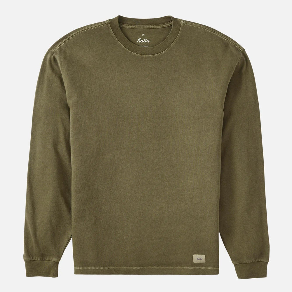 
                      
                        Green long-sleeve shirt by Katin
                      
                    