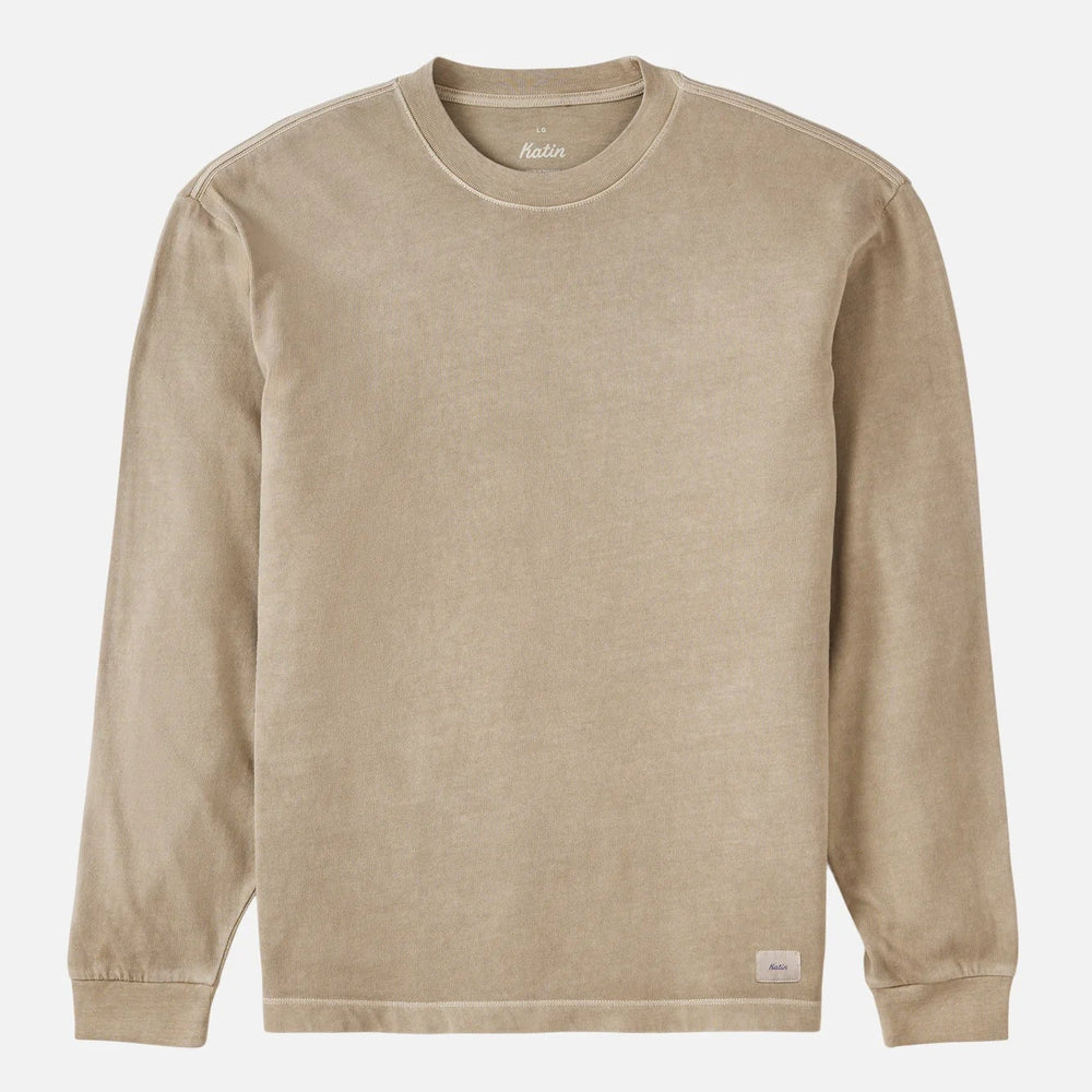 Beige long-sleeve shirt from Katin