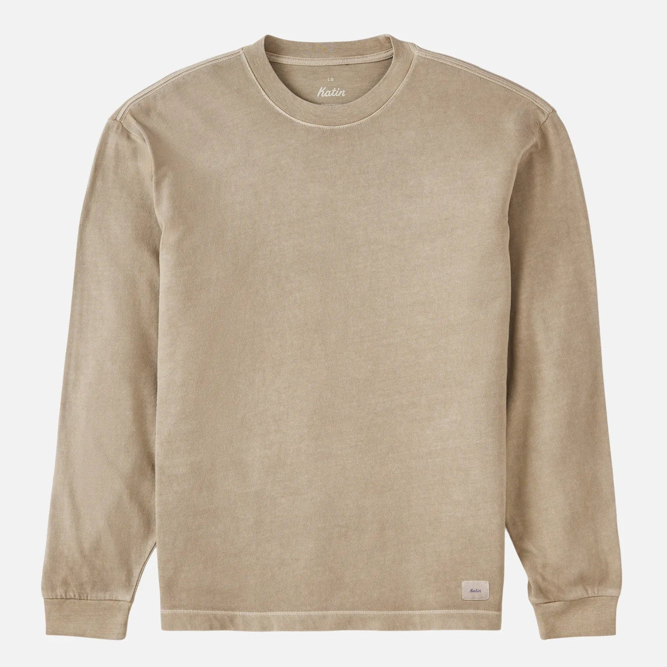 Beige long-sleeve shirt from Katin