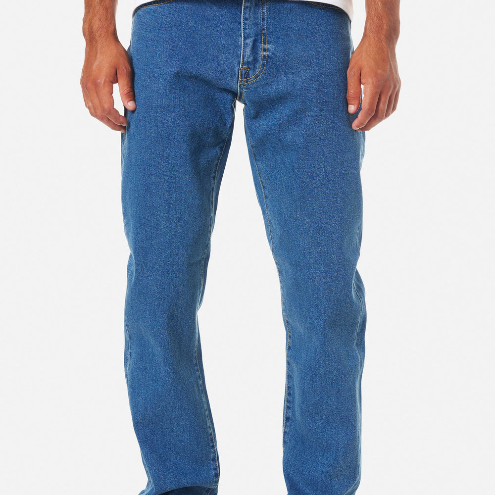 The Medium Indigo Ren 57 Classic Men's Jeans by Katin