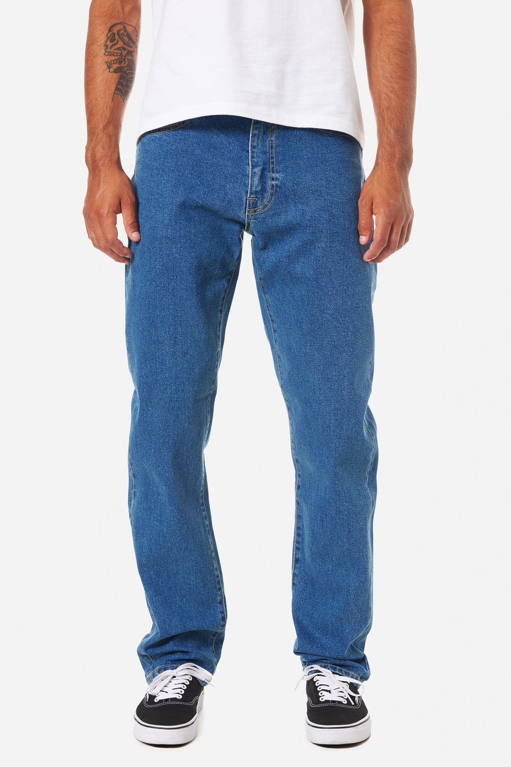 The Medium Indigo Ren 57 Classic Men's Jeans by Katin