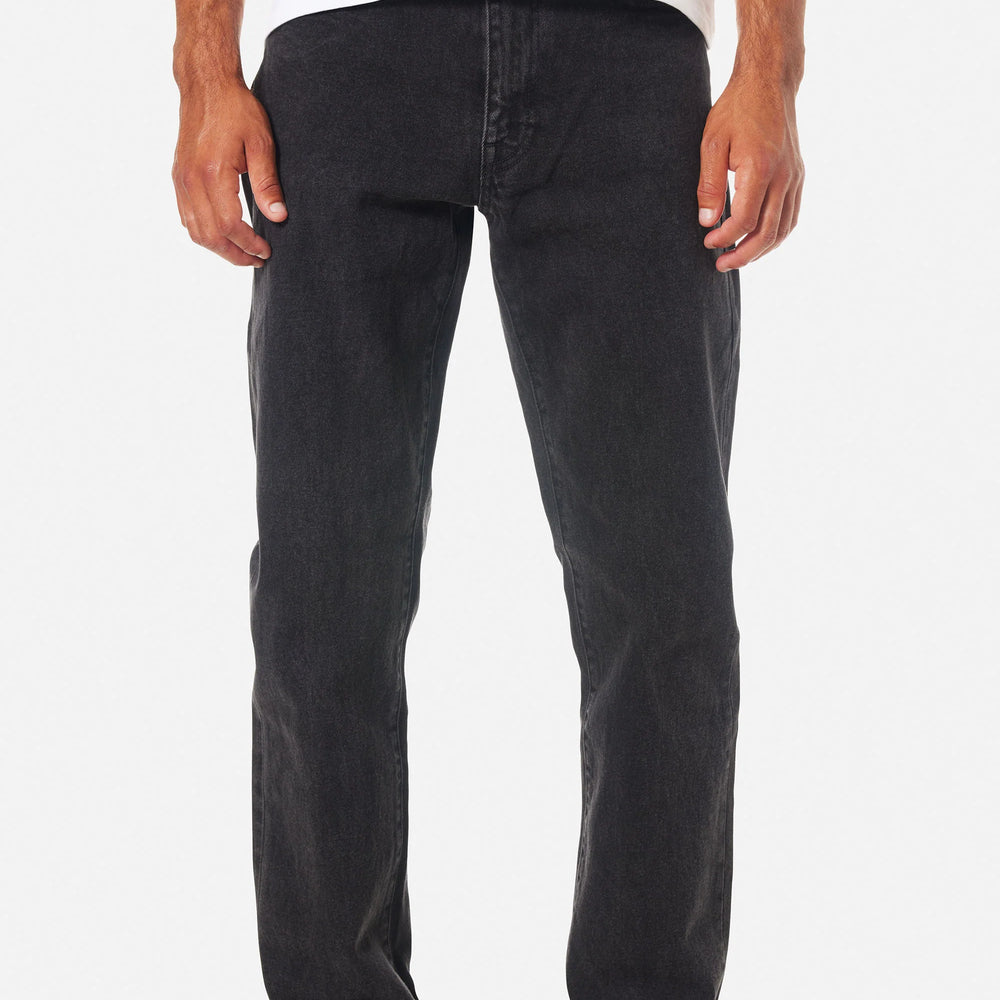 The Washed Black Ren 57 Classic Men's Jeans by Katin