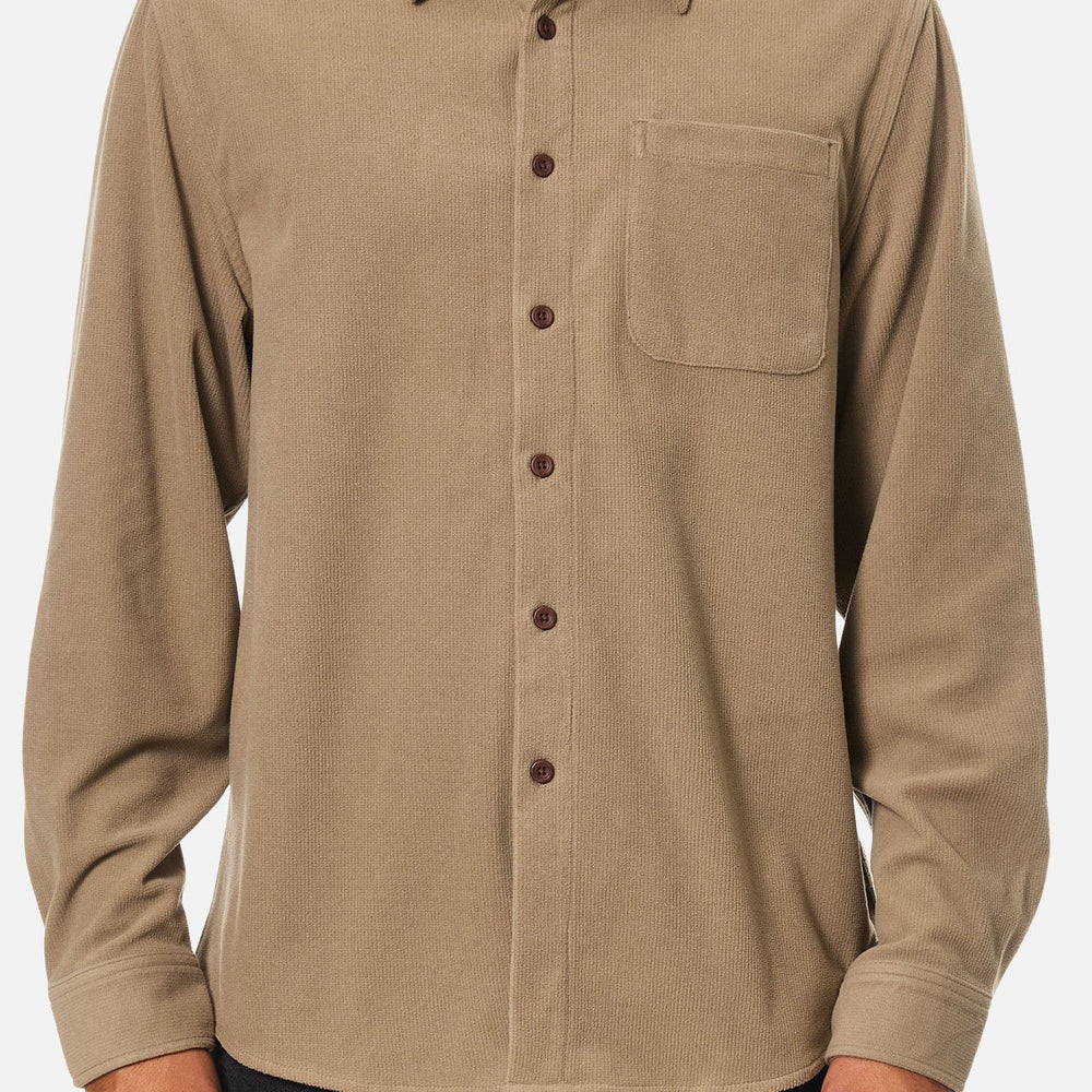 Beige button-up shirt from Katin