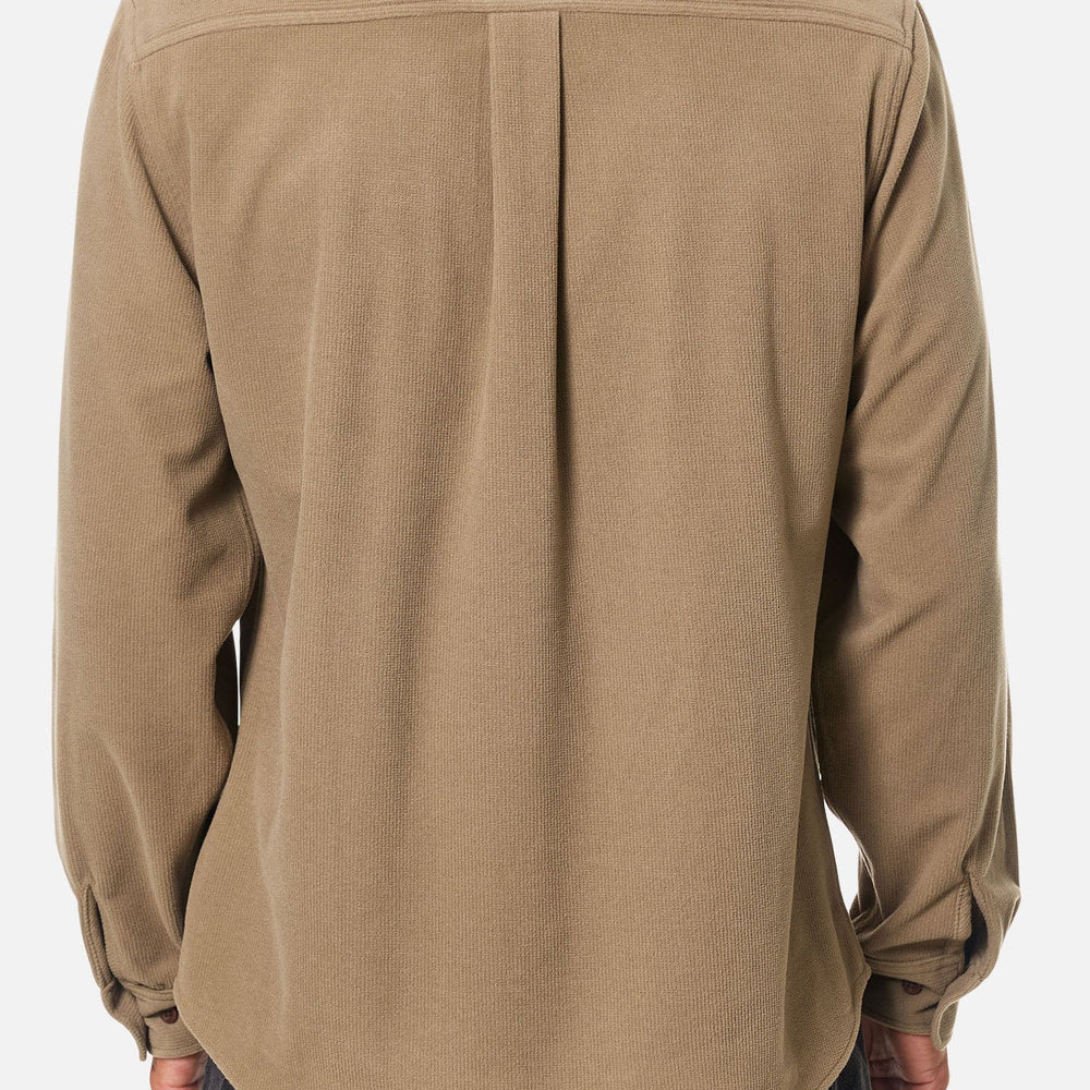 
                      
                        Man wearing a light brown shirt from Katin 
                      
                    