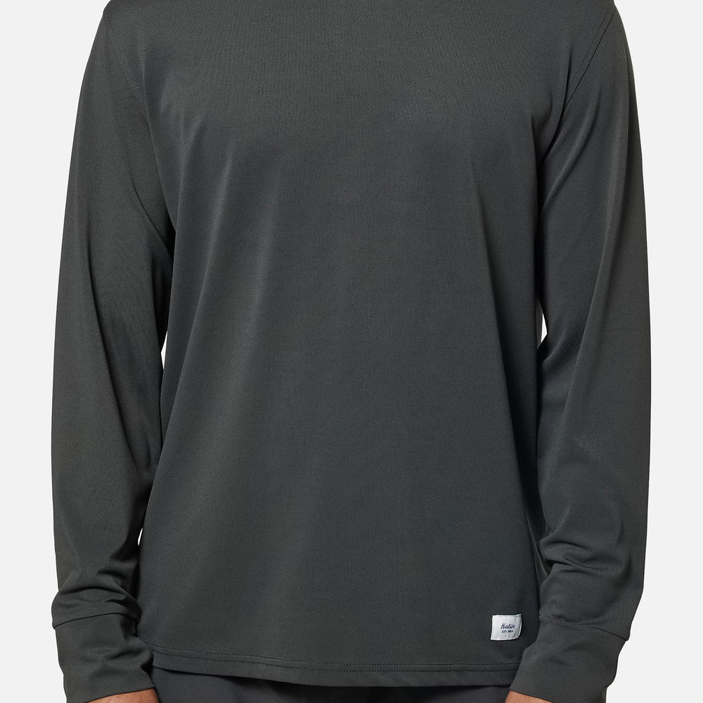 
                      
                        Front view of the Seeker Long Sleeve Shirt in Black
                      
                    