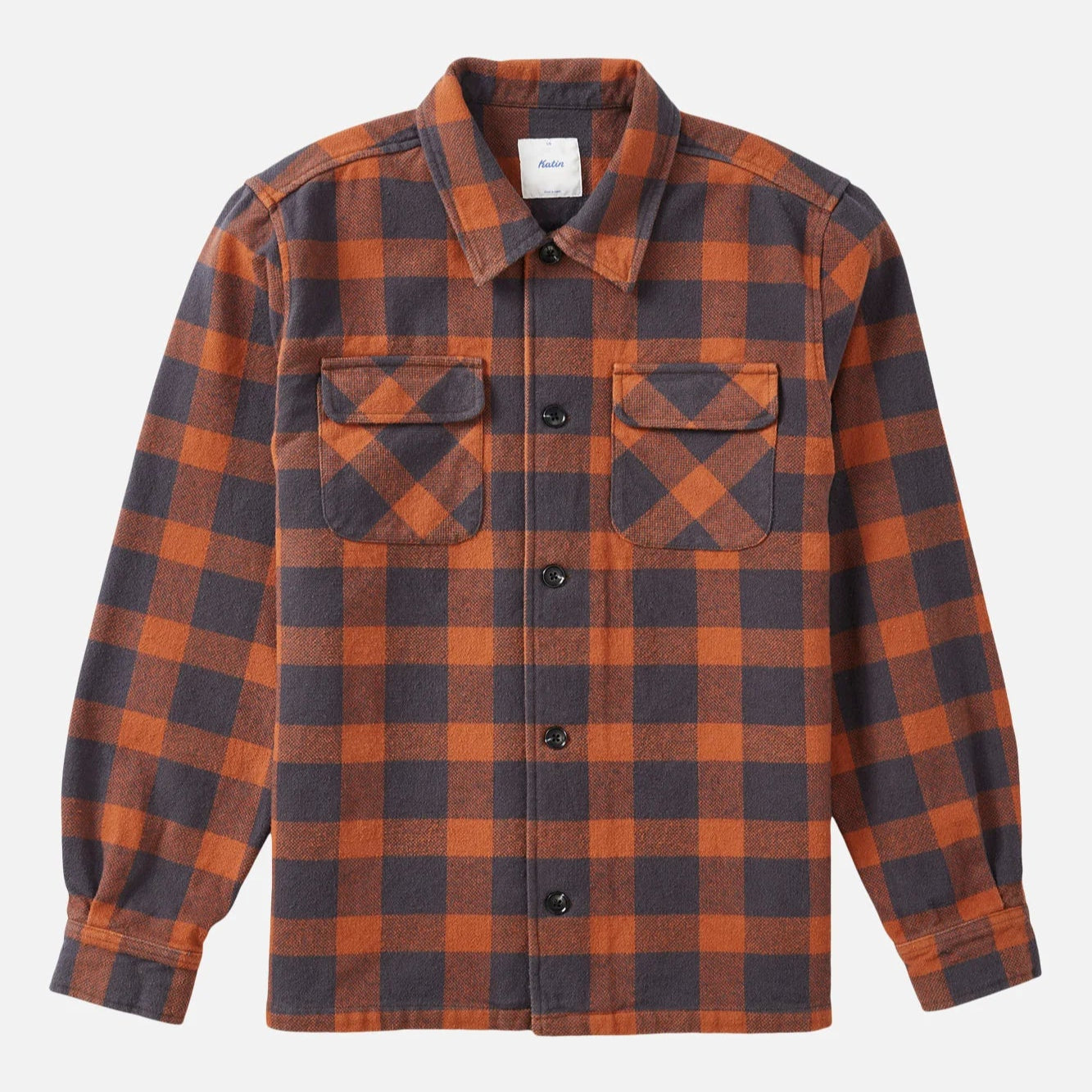 The Katin Shiloh Flannel is available at Harbour Thread in the color Brick