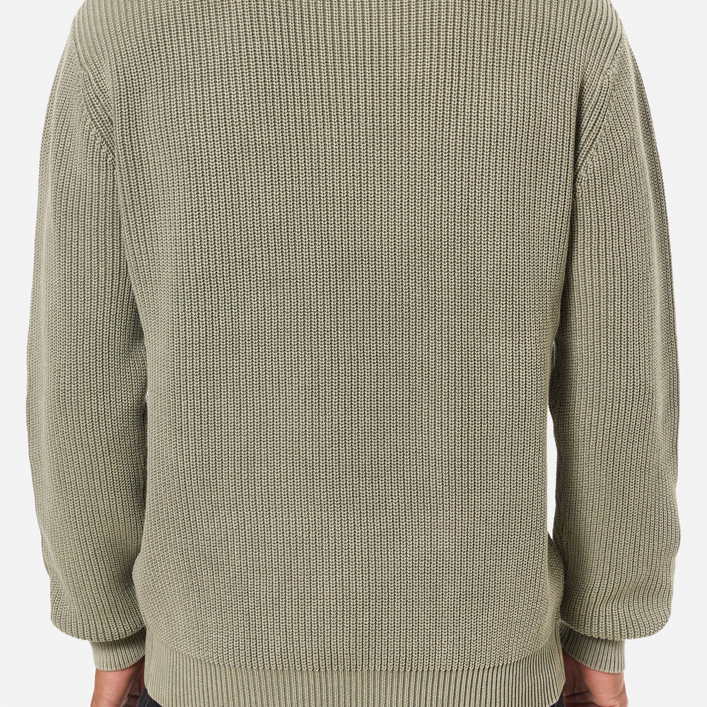 
                      
                        Man wearing the light green Swell Sweater  from Katin
                      
                    