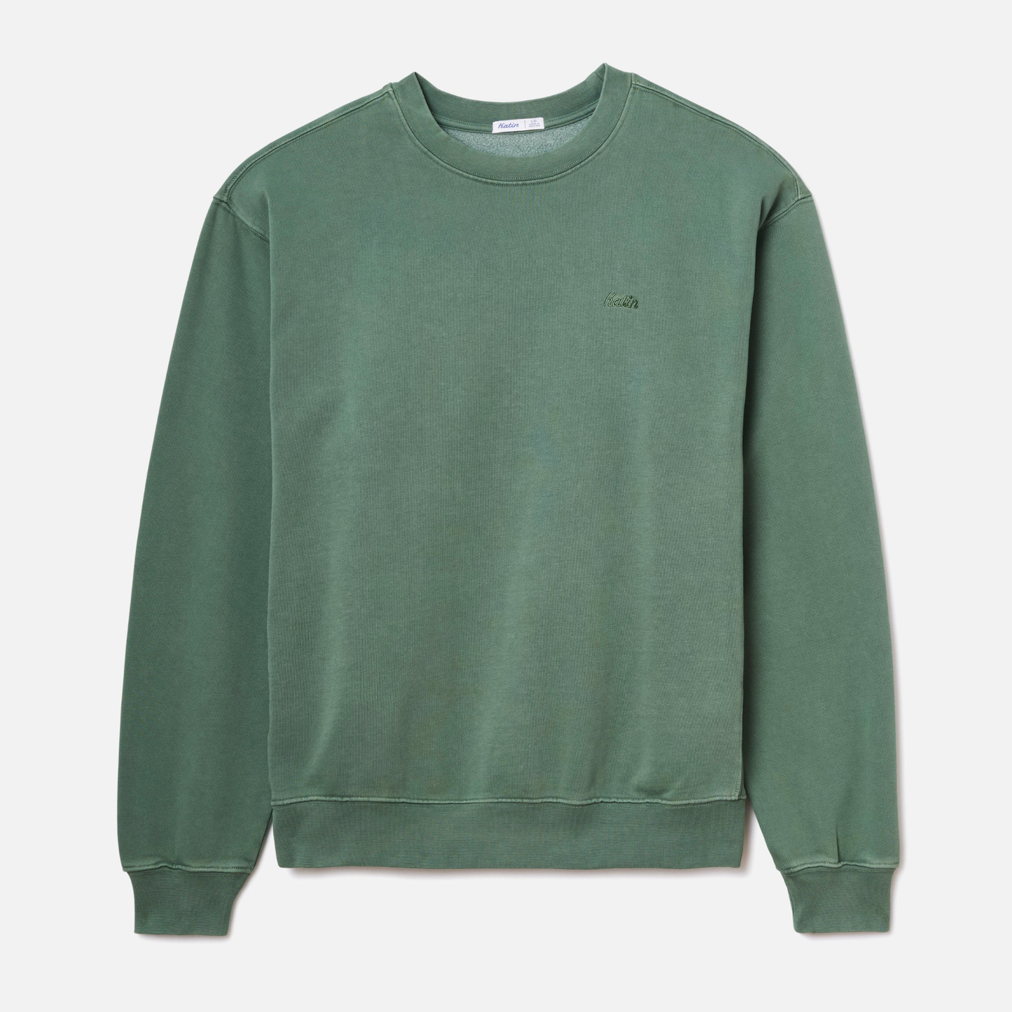 Katin Men's Embroidered Crewneck in Duck