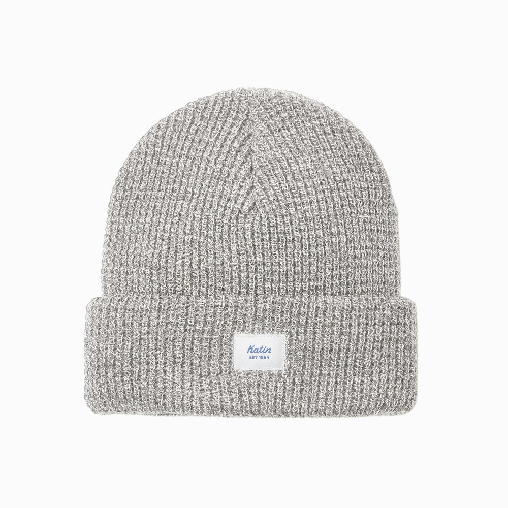 The  Light Gray Heather Wade Beanie by Katin