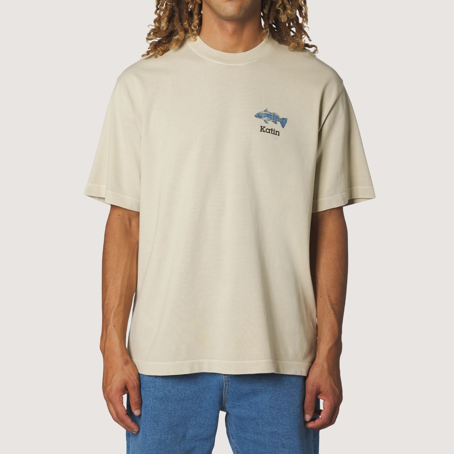 Katin Conservation Box Fit Tee in Pelican