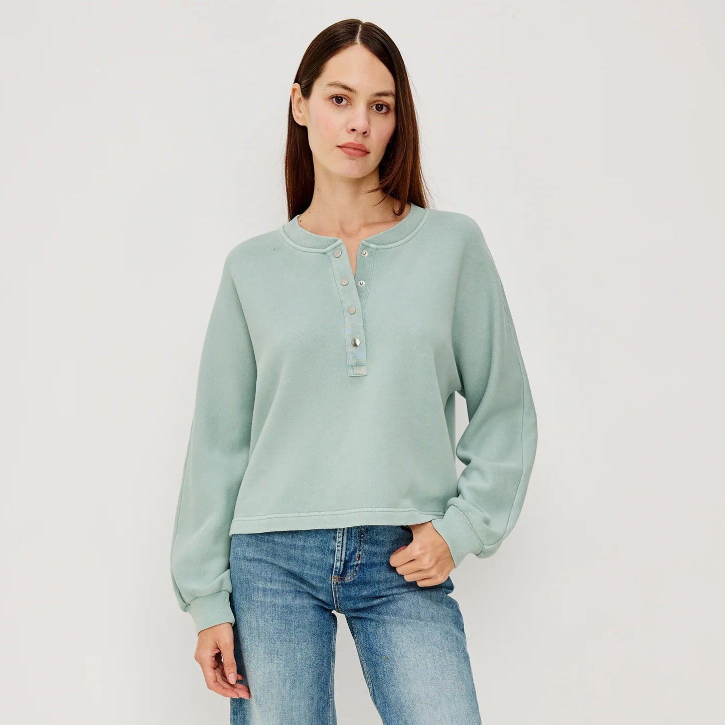 Rails Leonie Sweatshirt in Arctic Blue