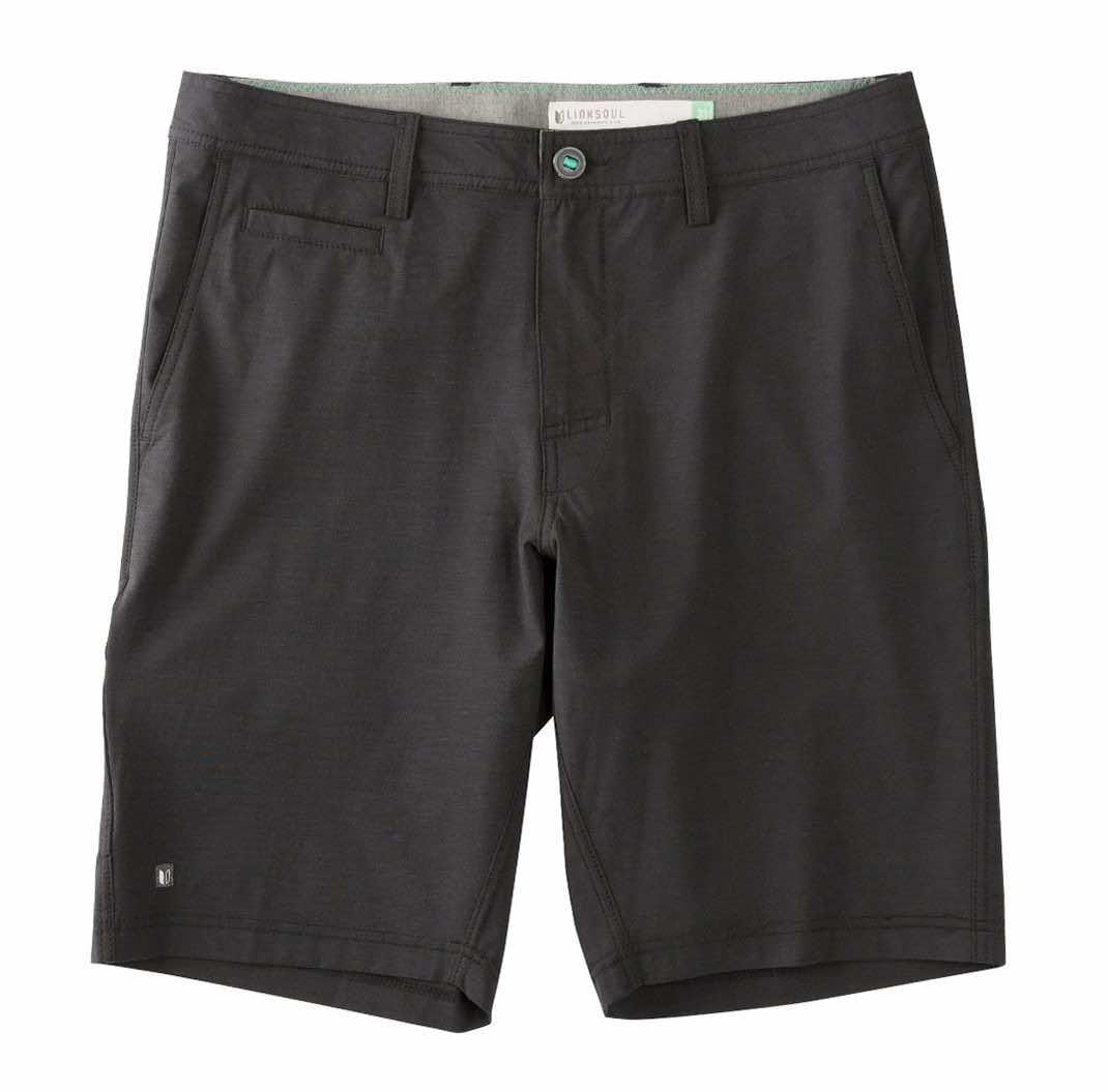 The True Black Solid Boardwalker Short by LINKSOUL