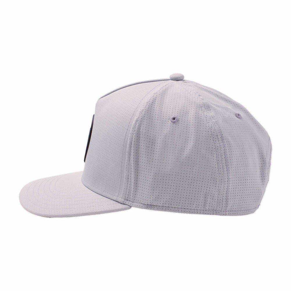 
                      
                        Side view of the Silver Groove Patch Boardwalker AC Snapback Hat by LINKSOUL
                      
                    