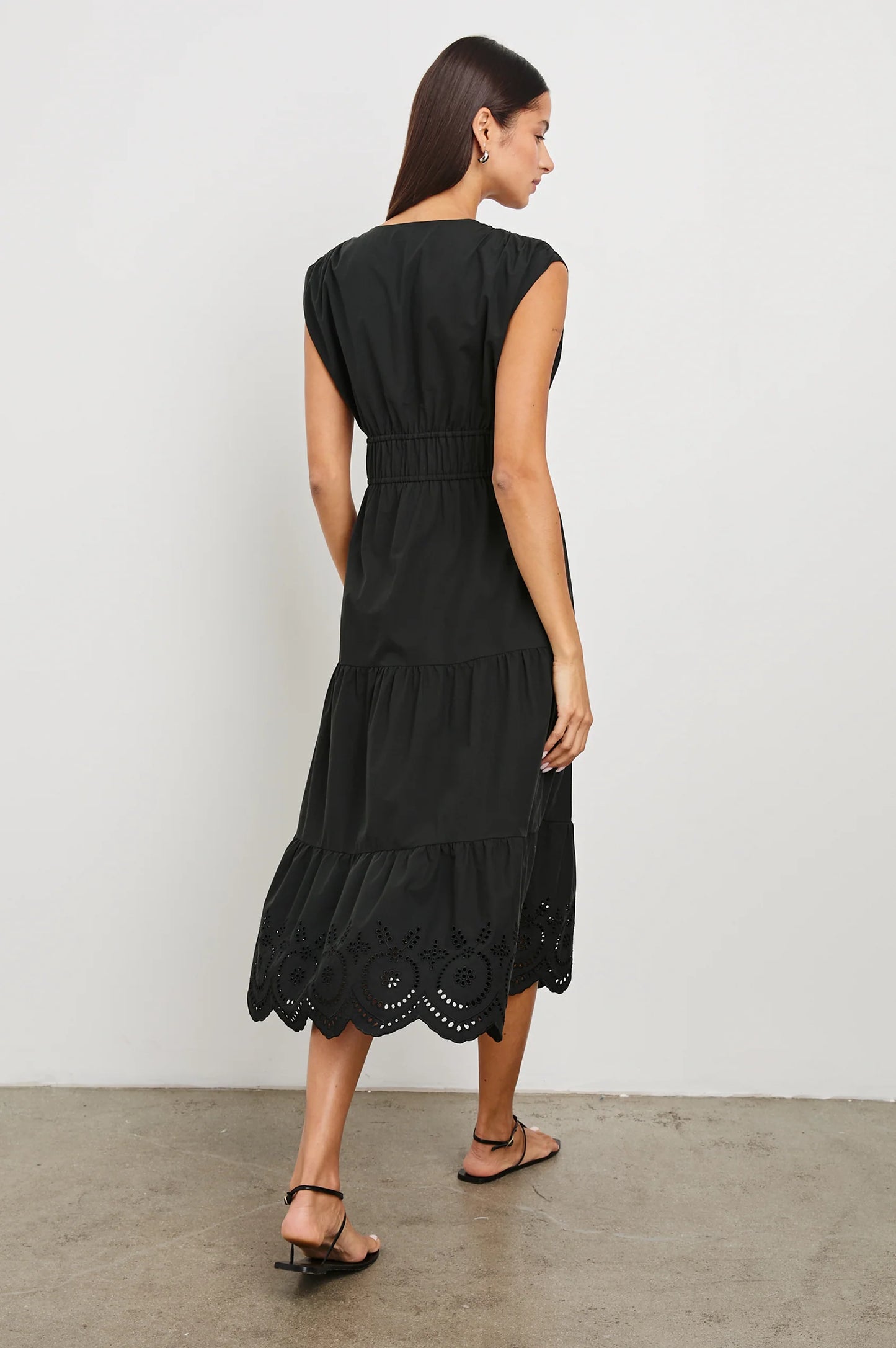 Rails Lucia Dress- Black Eyelet XS Rails Lucia Dress- Black Eyelet XS