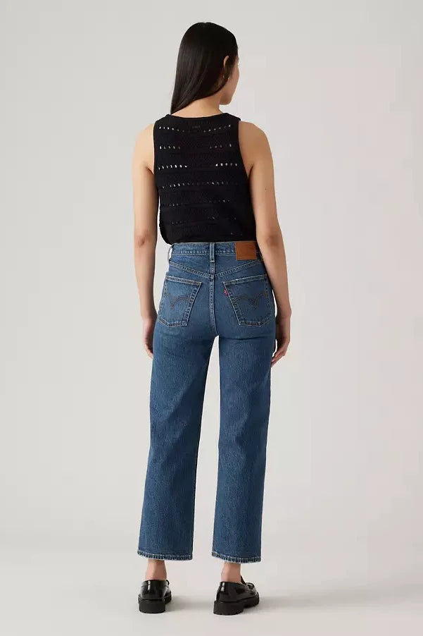 
                      
                        Back view of the My Honor No Dx Ribcage Straight Ankle Women's Jeans by Levi’s
                      
                    