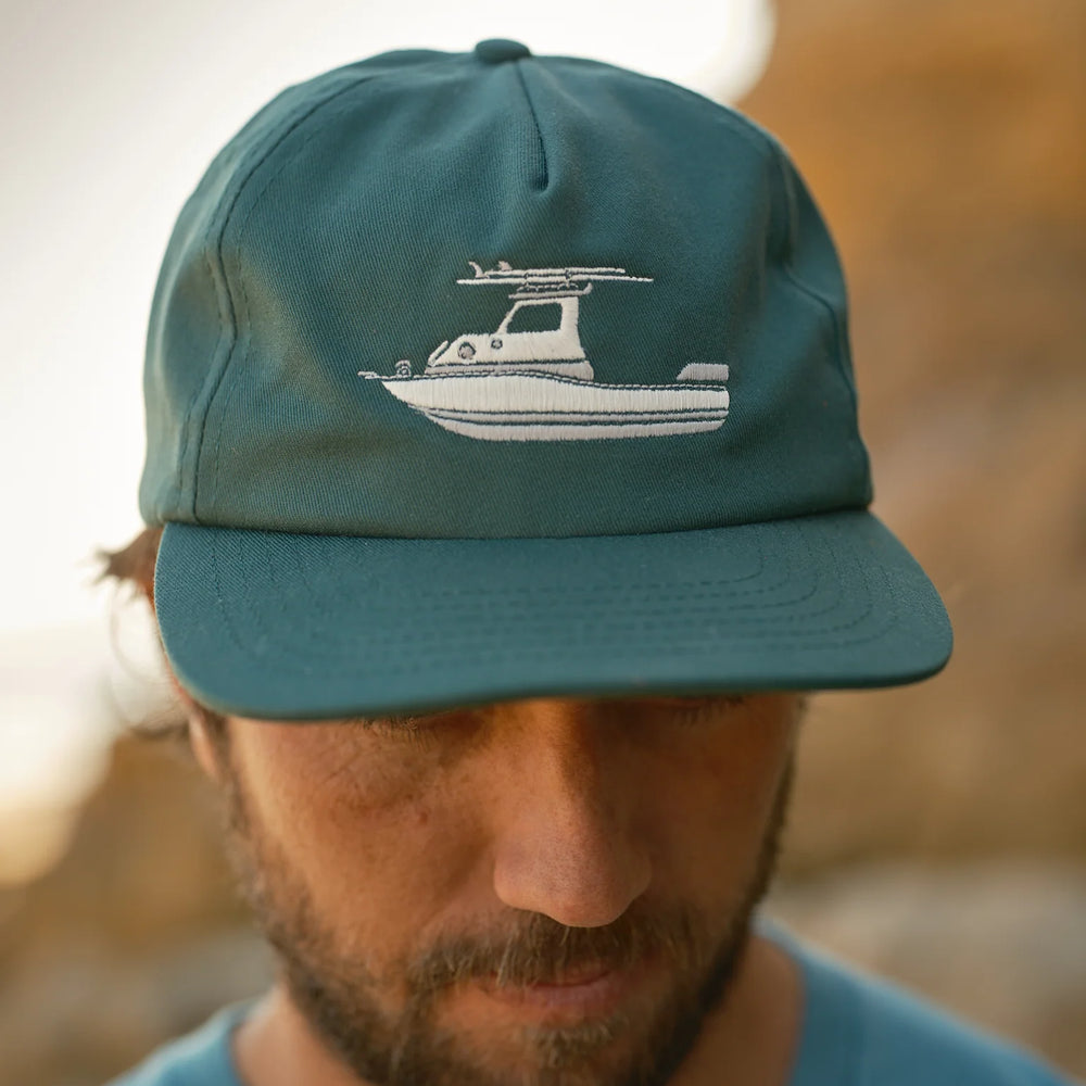 Mollusk Long Way Hat - Rover Green