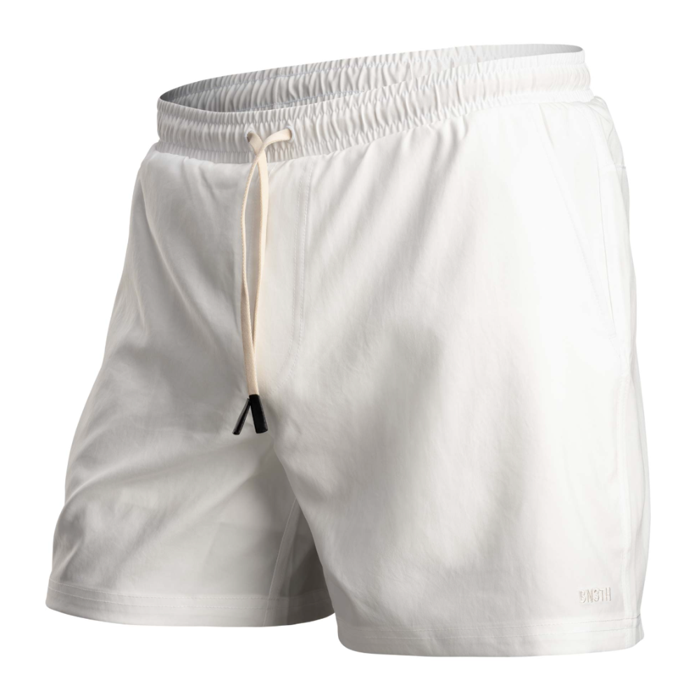 
                      
                        Men's white swim short
                      
                    