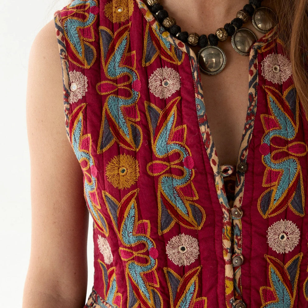 Shop the artfully detailed Maison Hotel Eugenie Dress at Harbour Thread women's boutique 