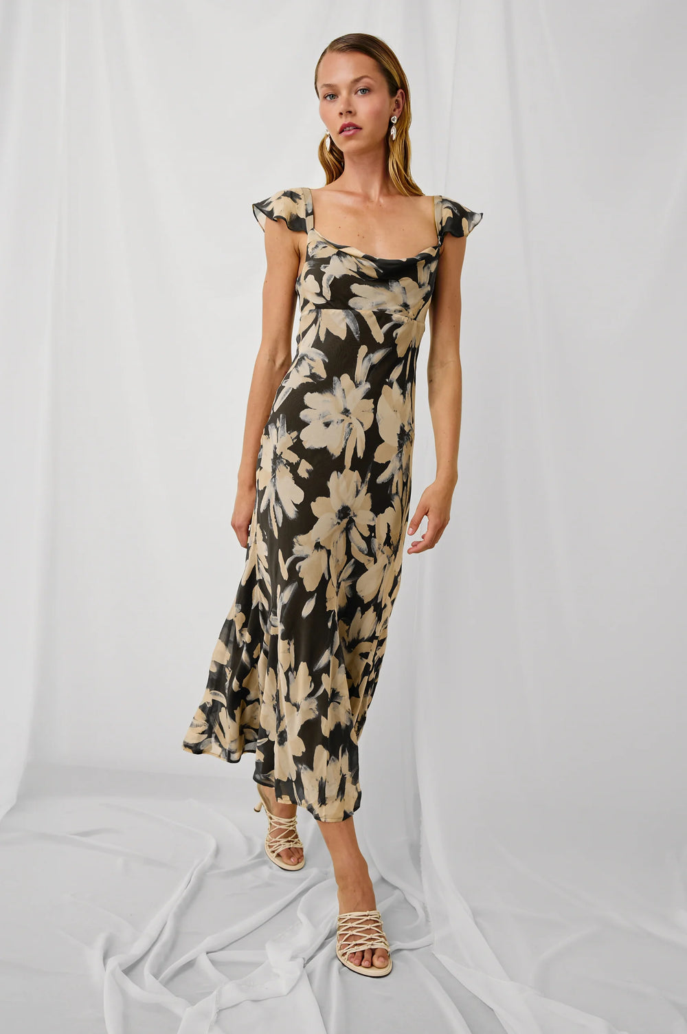 Shop the chiffon Marigold Midi Dress by Rails at Harbour Thread for your next event