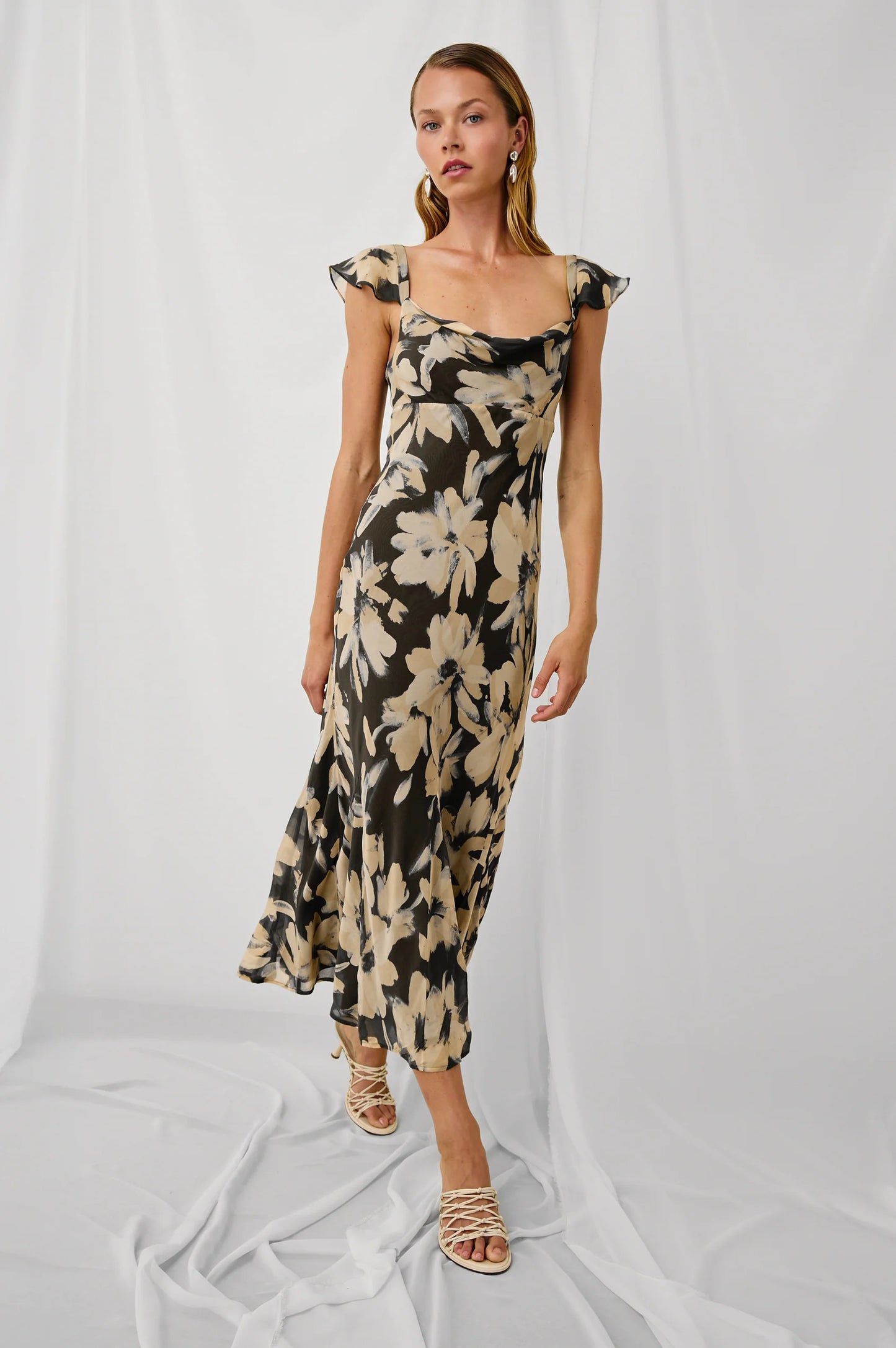 Shop the chiffon Marigold Midi Dress by Rails at Harbour Thread for your next event