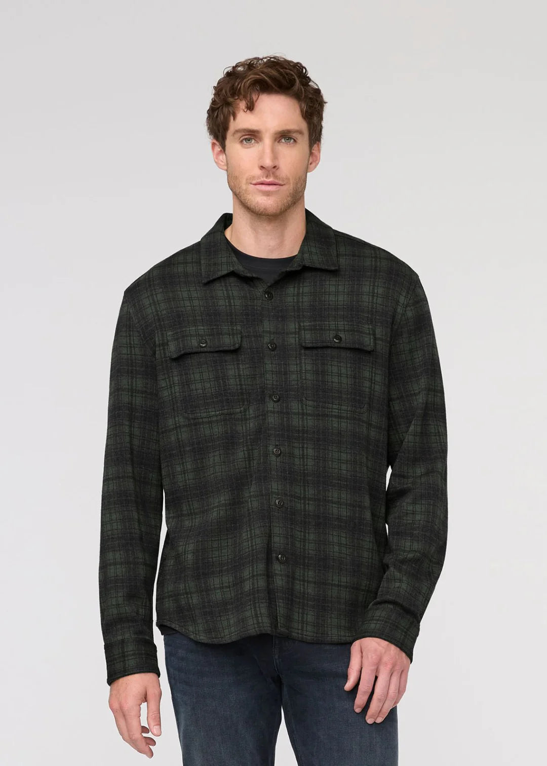 DUER Performance Flannel Button Down