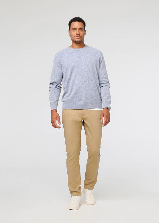 DUER's NuStretch Relaxed 5-Pocket Pant in the color Khaki