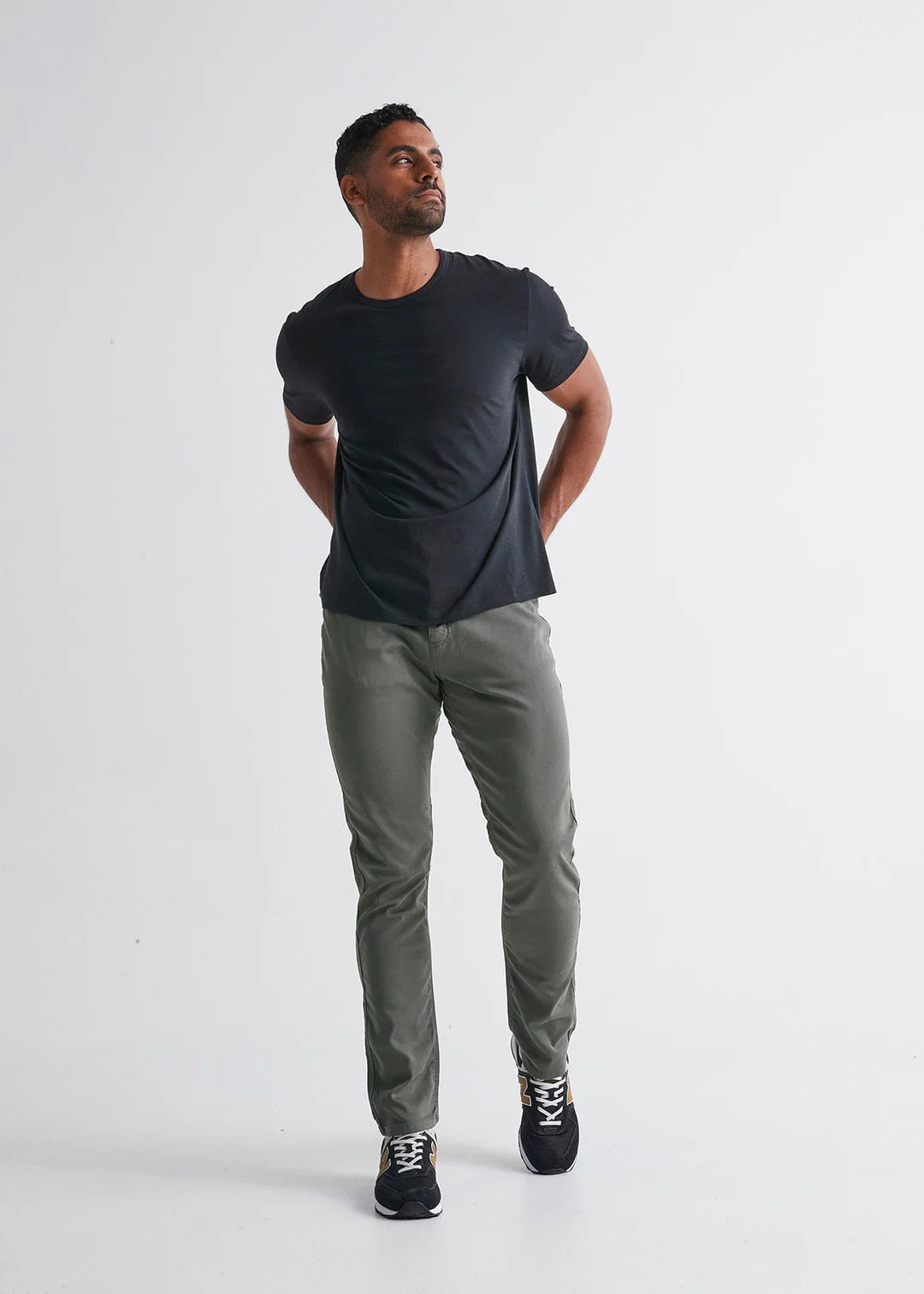DUER No Sweat Pant Relaxed Taper - Gull