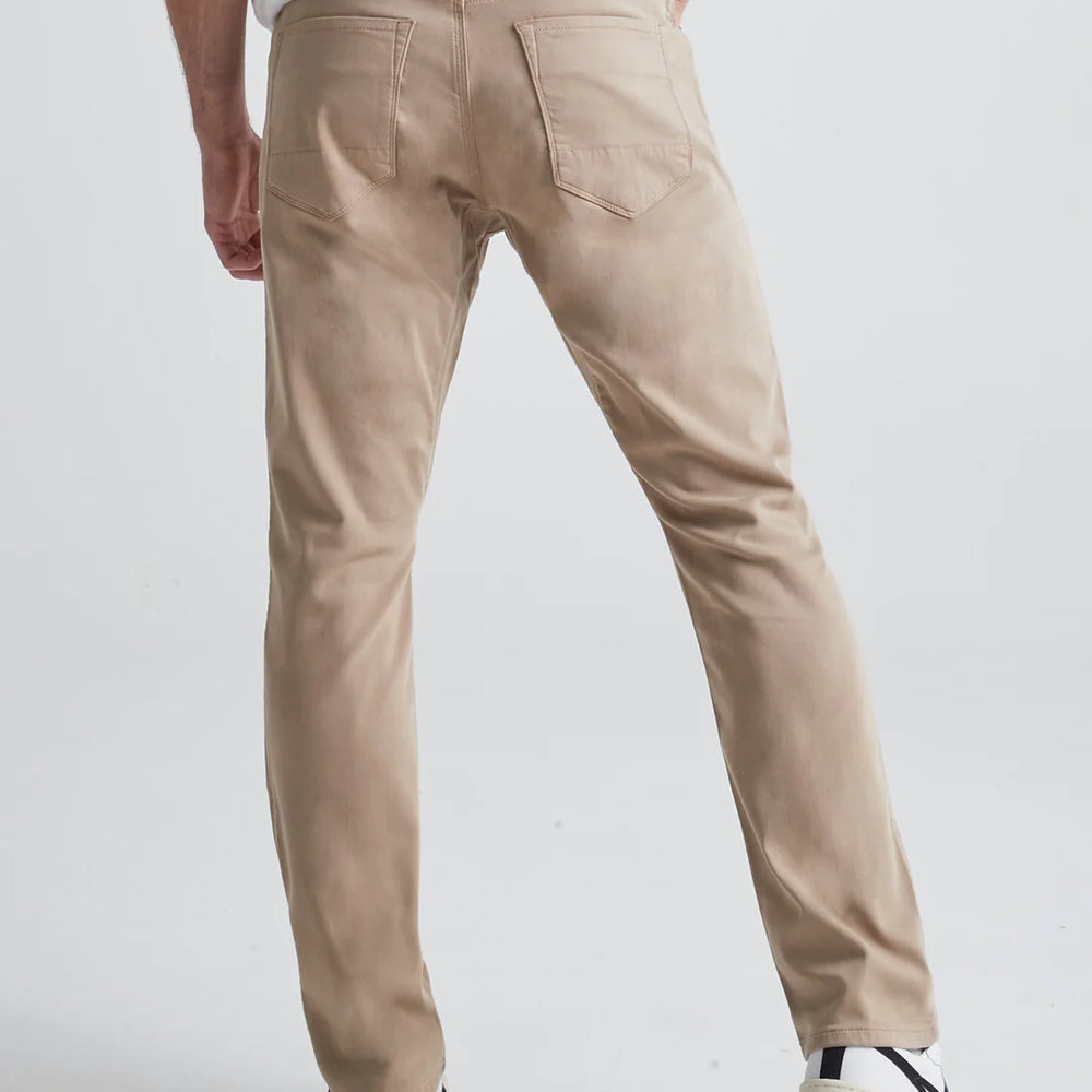 DUER No Sweat Pant Relaxed Taper - Desert Khaki