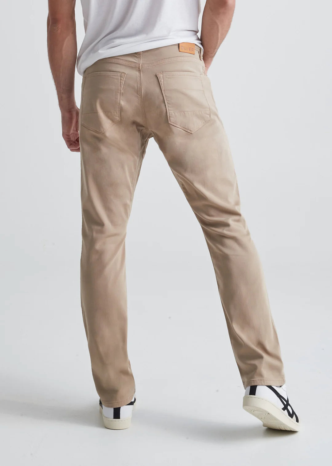 DUER No Sweat Pant Relaxed Taper - Desert Khaki