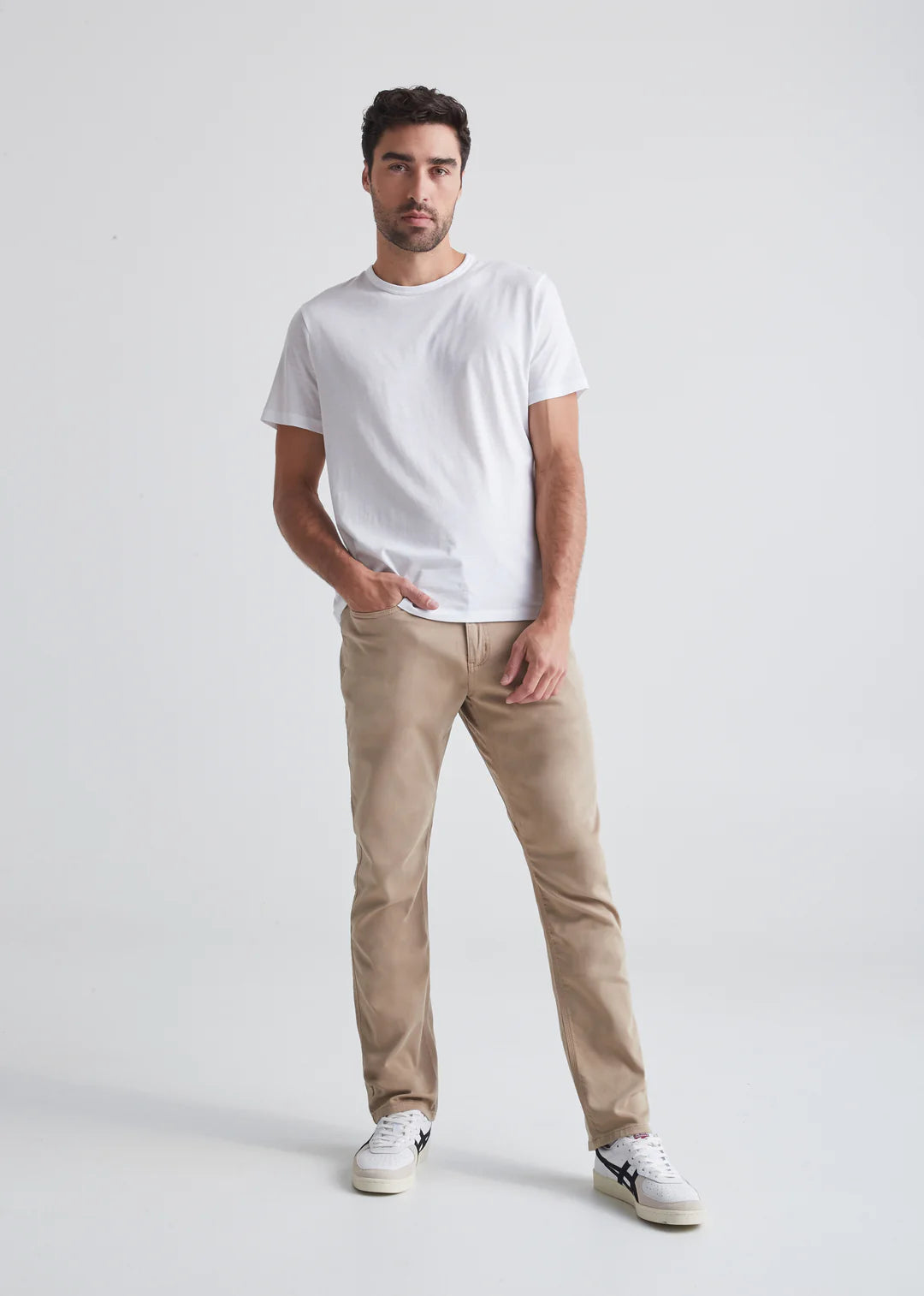 DUER No Sweat Pant Relaxed Taper - Desert Khaki