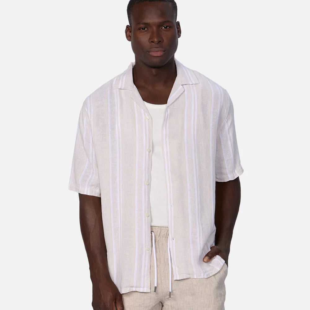 The Castino linen blend shirt is lightweight and breathable to keep you cool as the weather heats up. Find yours at Harbour Thread in St. Pete, FL!