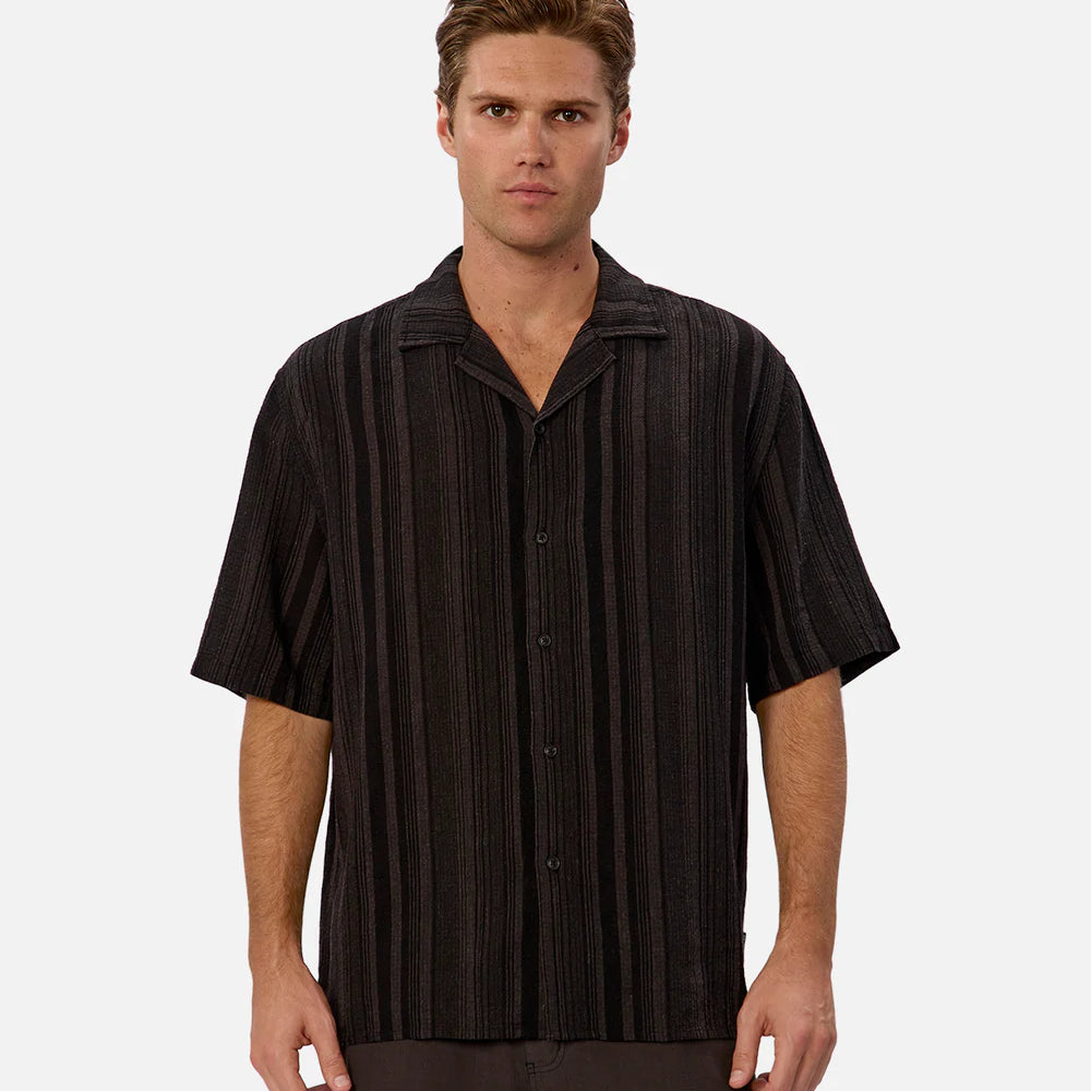 Shop the Industrie Veloro Short Sleeve Linen Shirt at Harbour Thread men's store for style and comfort this summer. 