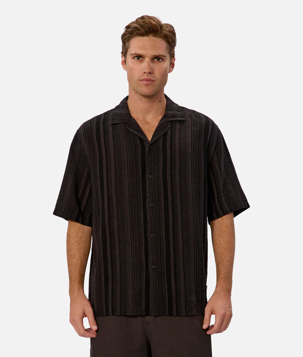 Shop the Industrie Veloro Short Sleeve Linen Shirt at Harbour Thread men's store for style and comfort this summer. 
