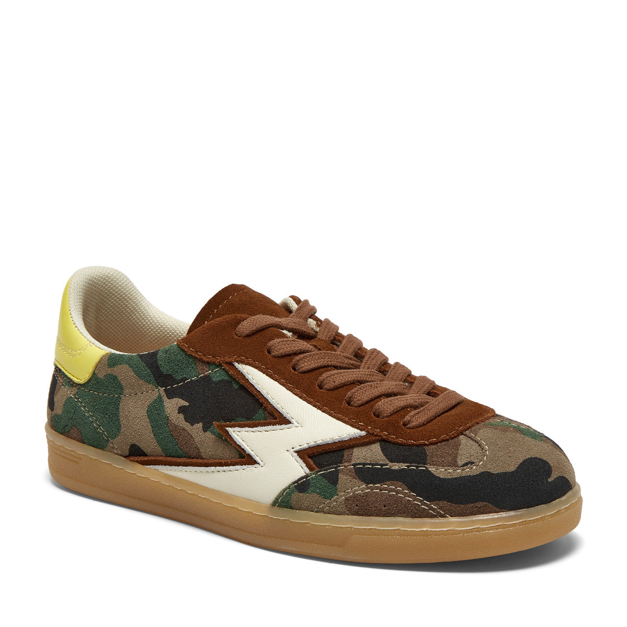 This women's camo shoe is sporty, stylish, and finished with a bold bolt design for a touch of edge. Find your perfect pair at Harbour Thread in Burlington, VT!