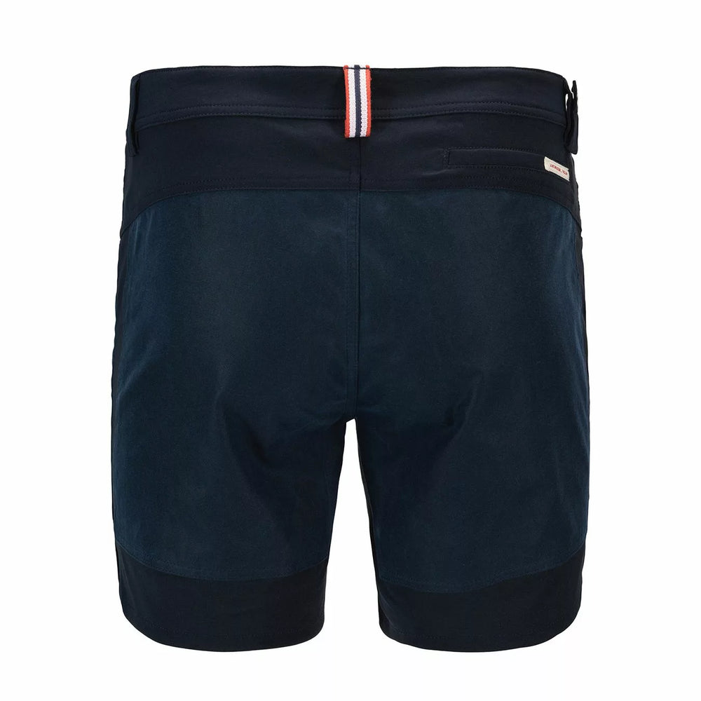 Back view of the Faded Navy 7Incher Men's Field Shorts by Amundsen Sports