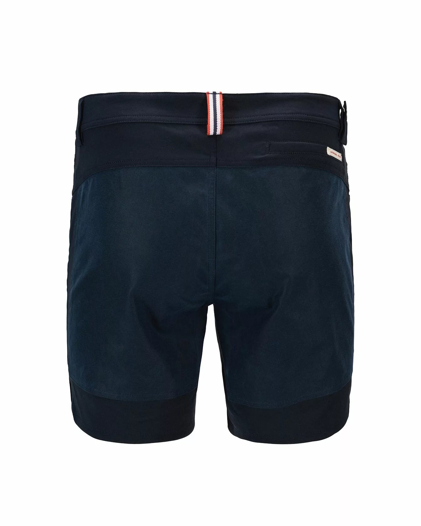 Back view of the Faded Navy 7Incher Men's Field Shorts by Amundsen Sports