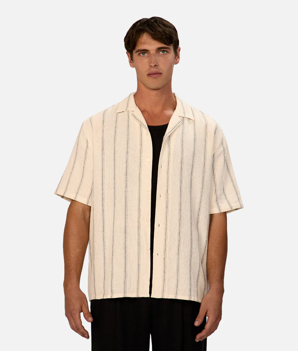 Stay cool and casual in the Industrie Calabria Short Sleeve Men's Shirt, now at Harbour Thread men's store in St. Pete, FL. 