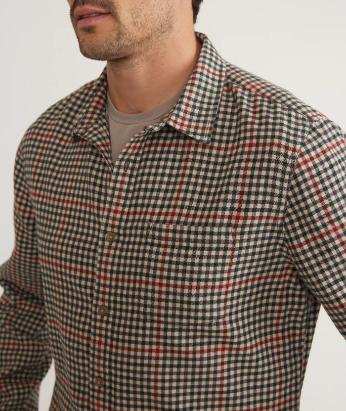 Marine Layer Classic Fit Balboa Button Down - Multi Gingham