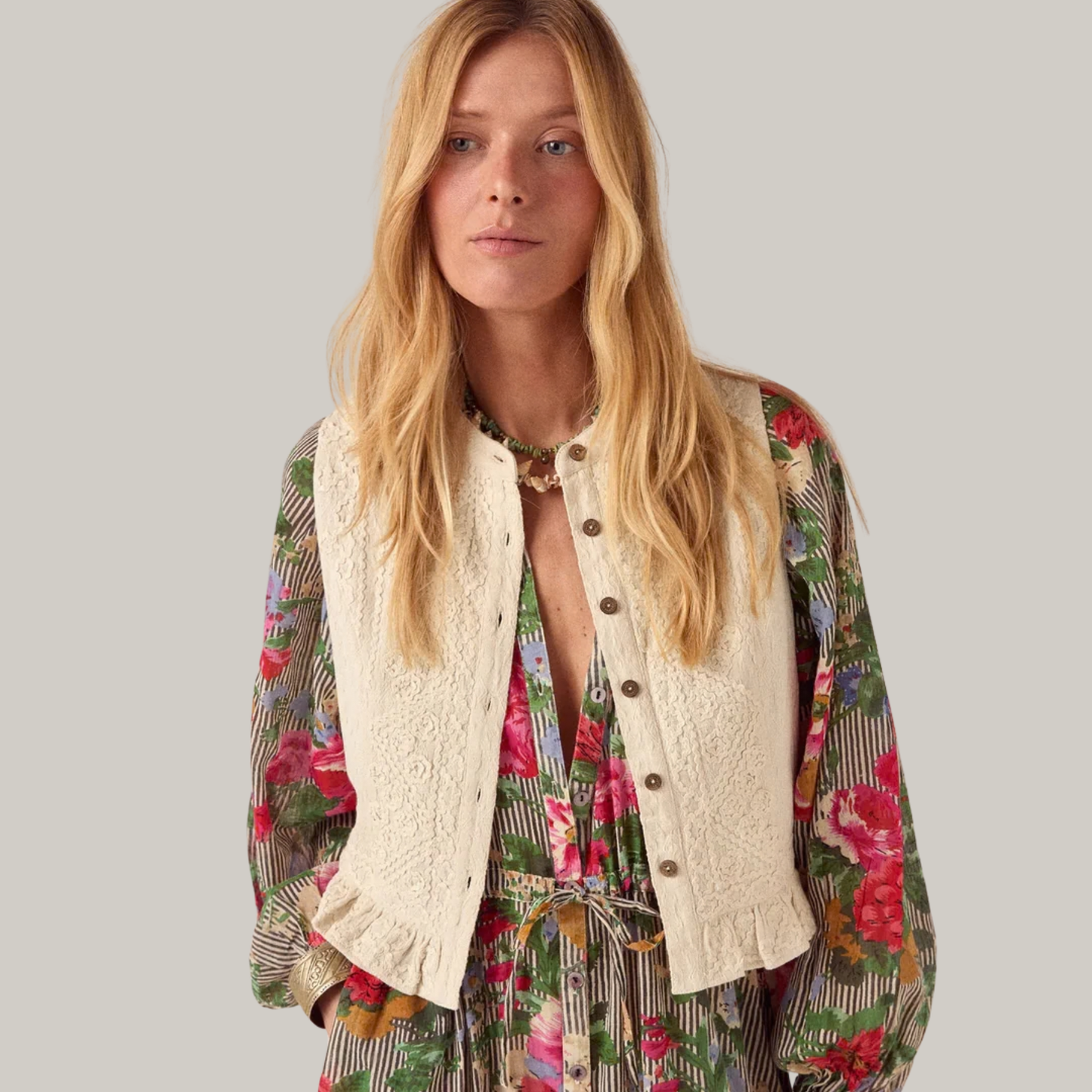 Maison Hotel Thalia Vest, available at Harbour Thread boutique in Burlington, VT