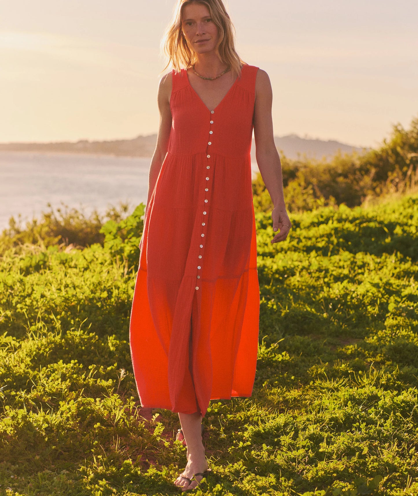 Marine Layer Corinne Maxi Dress