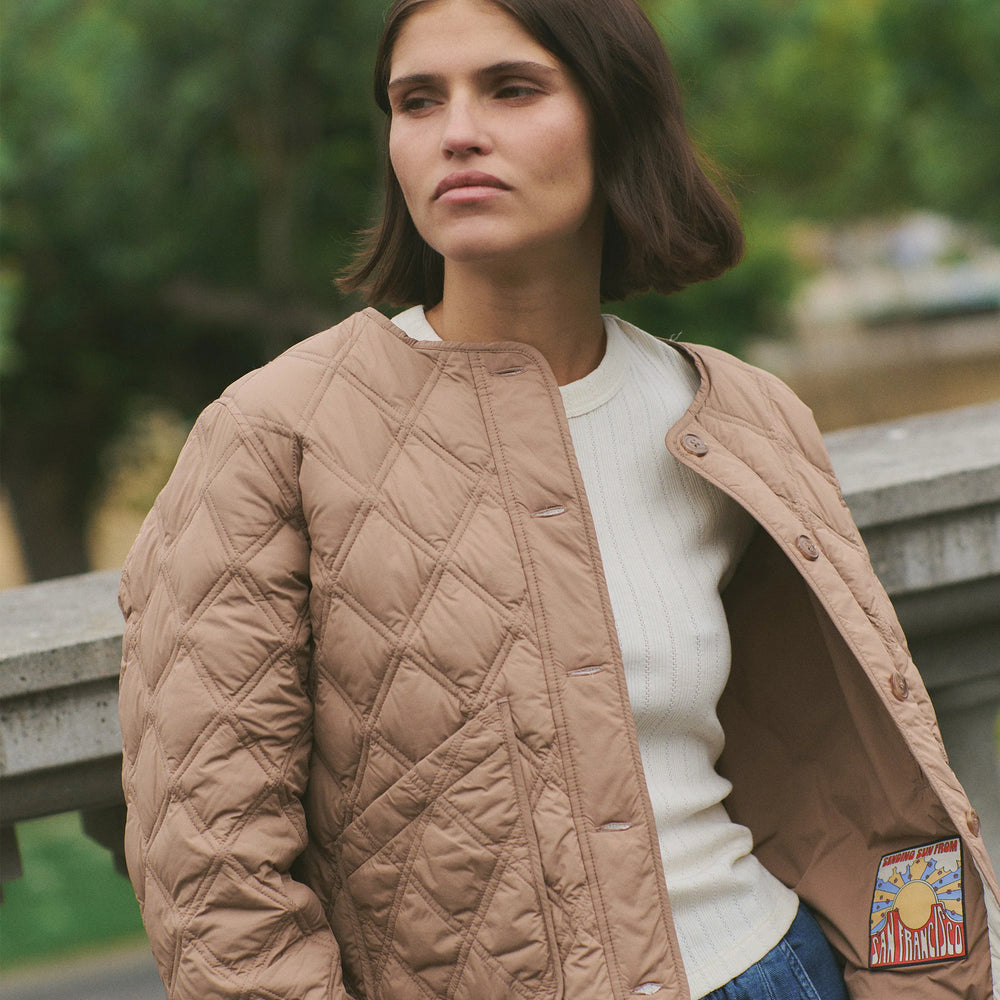 
                      
                        Marine Layer Marina Quilted Liner Jacket
                      
                    