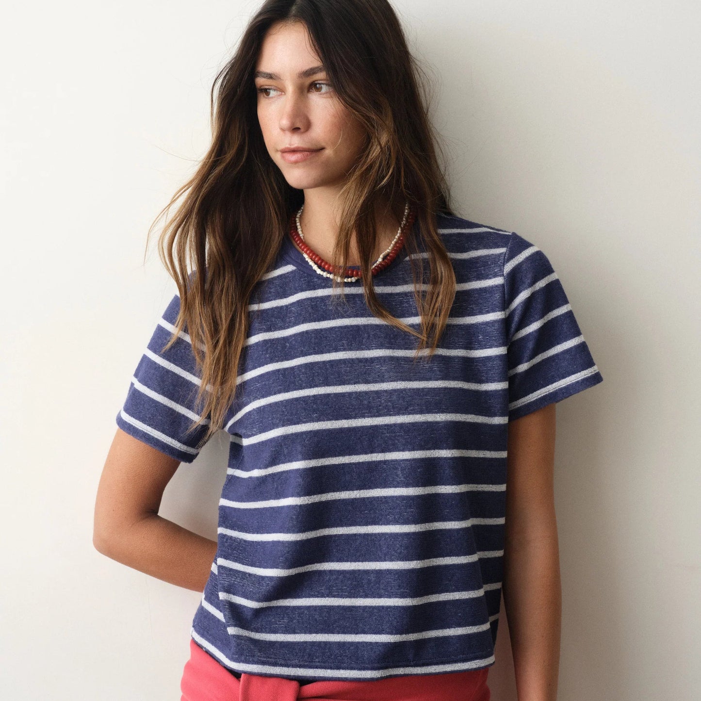 Marine Layer Beach Terry Crewneck, available now at Harbour Thread boutique