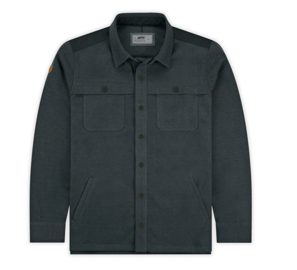 The Charcoal Maverick Jacshirt by Jetty