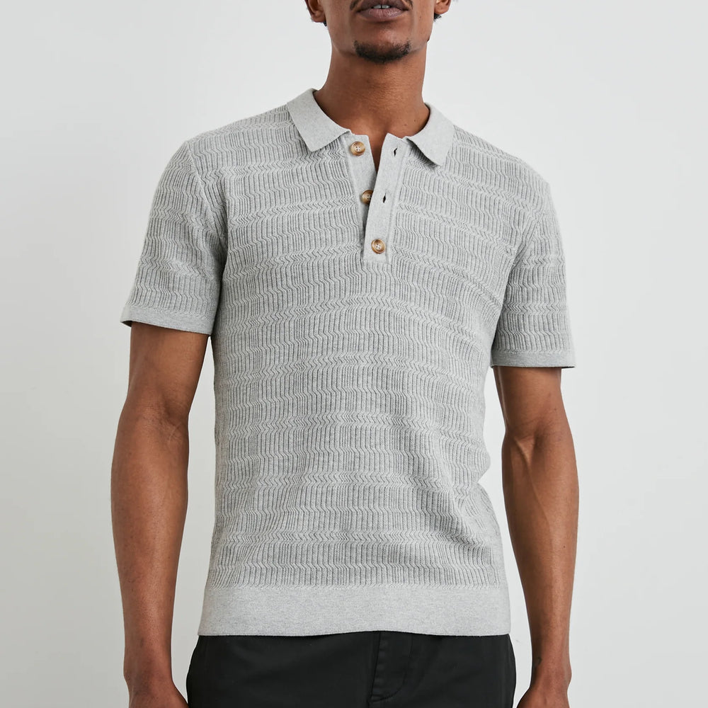 The Nathan knit polo shirt by Rails