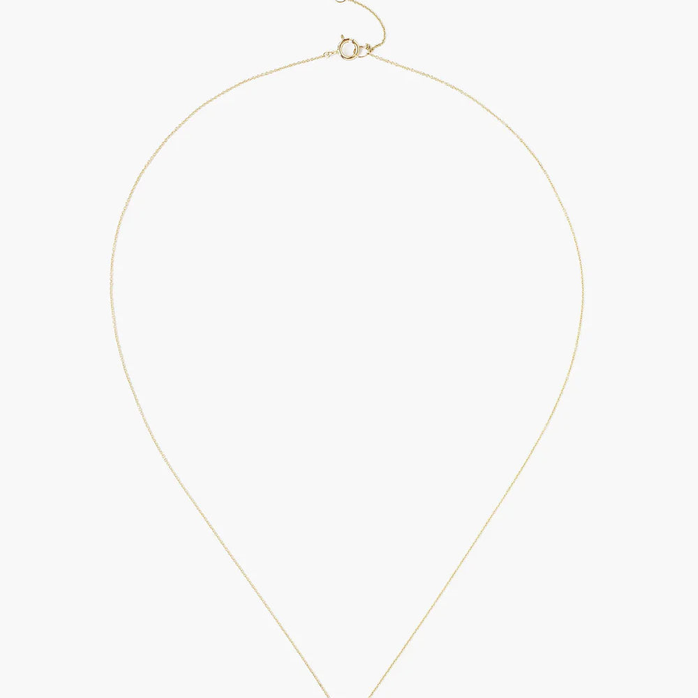 Chan Luu's 14K Gold Hamsa Necklace with Diamond Inlay