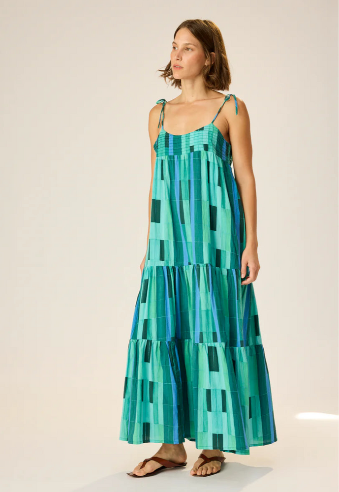 
                      
                        Tie strap maxi dress from Natalie Martin
                      
                    