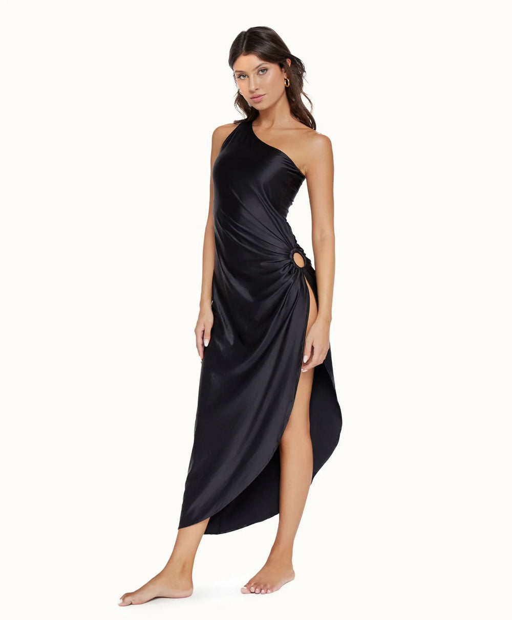 PQ Swim's Tinsley Ring Dress in the color Nightfall